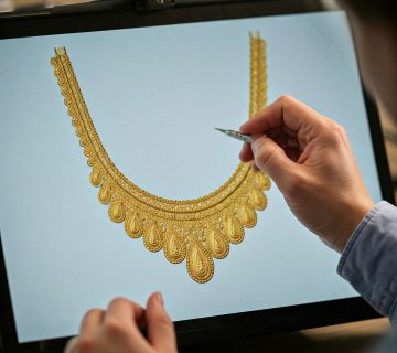طراحی جواهرات طلا