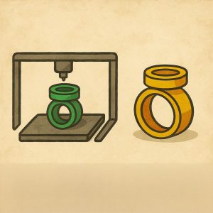  پرینت سه‌بعدی طلا